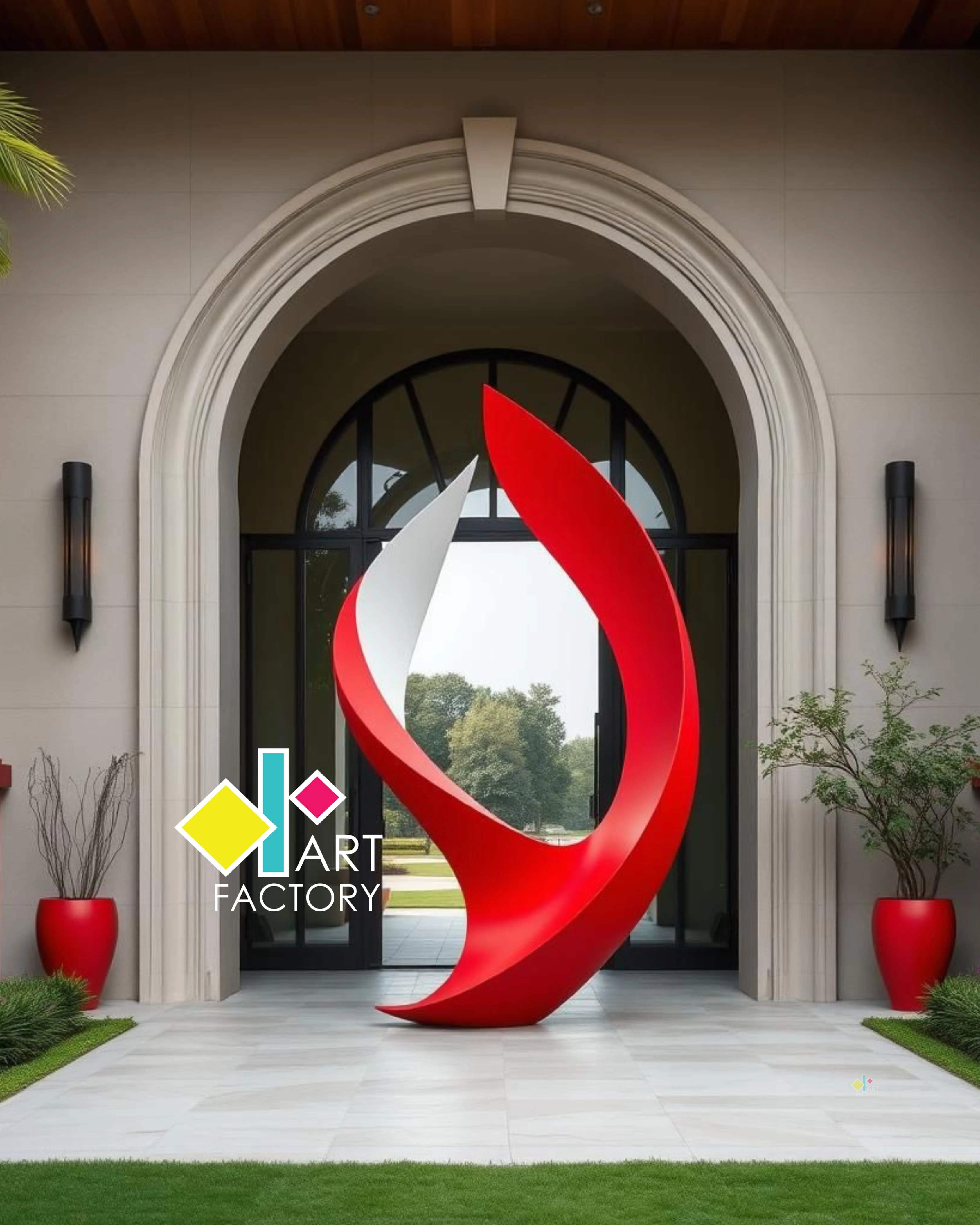 The Dual Flame of Modern Abstract Artistic Expression